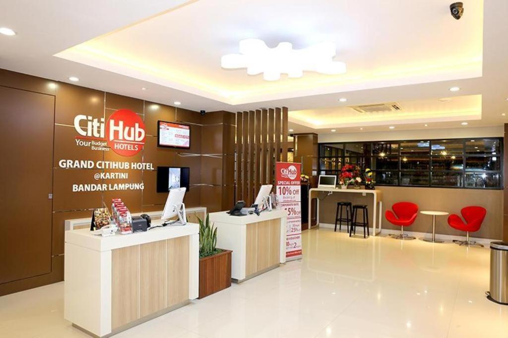 Grand Citihub Hotel @Kartini Bandar Lampung Exterior photo